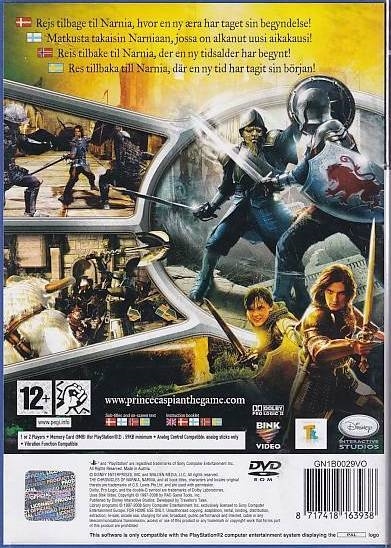 The Chronicles of Narnia Prince Caspian - PS2 (Genbrug)
